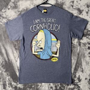 MTV’s Beavis & Butt-Head “I Am The Great Cornholio” T-Shirt Men’s Size Large